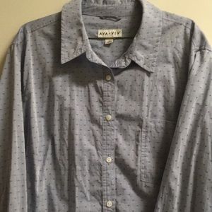 Pin Holes Button Down Shirt!